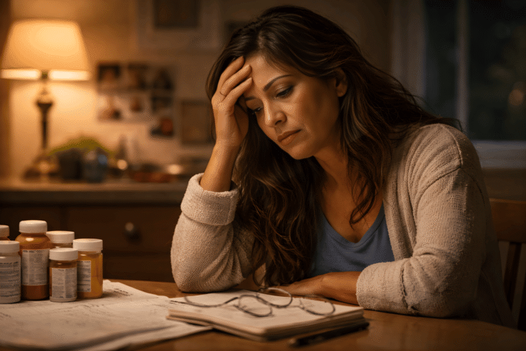 Caregiver Stress Meets Perimenopause: Why Your Nervous System Feels Stuck